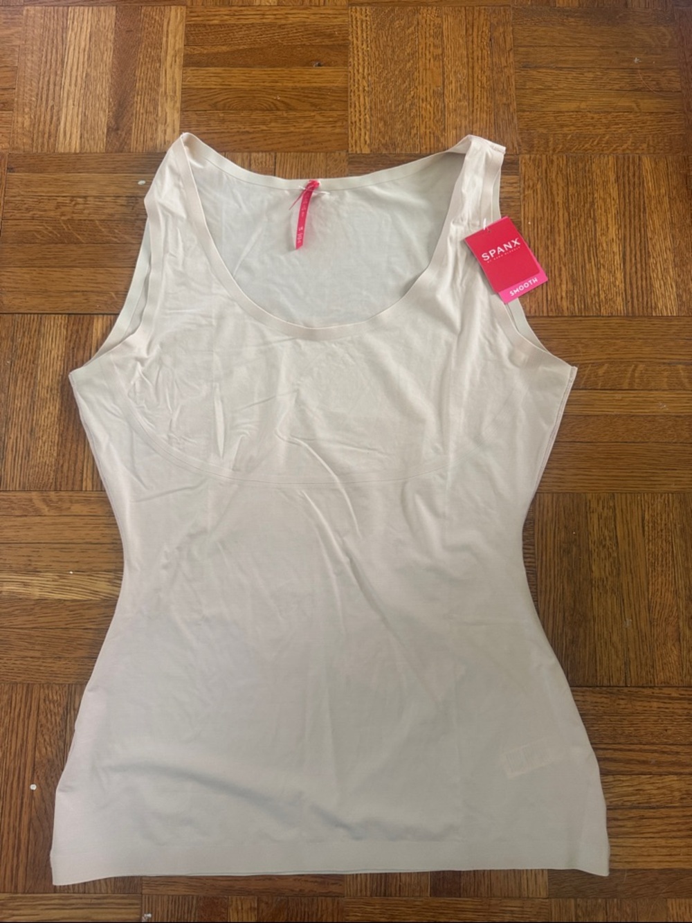 SPANX NWT Women’s Cream Seamless Shaping Tank Top